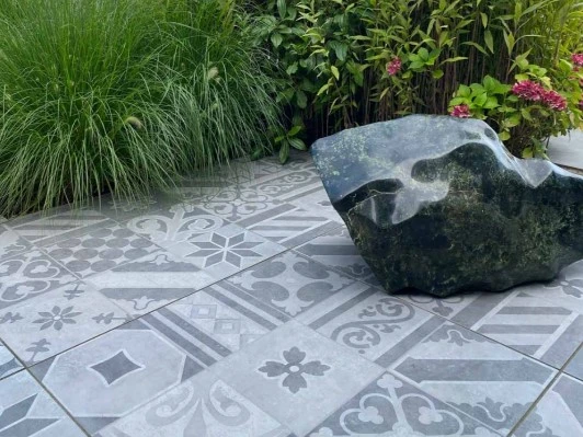 Keramische Tegel Cera3Line Downtown Decor 90 x 90 x 3 cm - Afbeelding 3